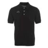 Kappa - Polo Life - Schwarzes Poloshirt