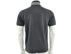 Kappa - Logo Life MSS - Dunkelgraues Poloshirt -Shorts Poloshirts Geschaft 302S1U0 18M 36066 3