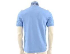 Kappa - Logo Life MSS - Blaues Freizeit Polo -Shorts Poloshirts Geschaft 302S1U0 F77 36069 3