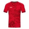 Jako - Shirt Tropicana MC - Rood Voetbalshirt Heren -Shorts Poloshirts Geschaft 4211 110