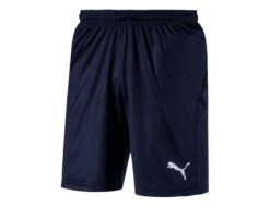 Puma - LIGA Core Shorts - Dunkelblauer Fußballshort