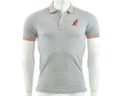 Australian - Polo - Graues Slim Fit Poloshirt