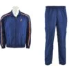 Australian - Tracksuit - Blau/orangefarbener Trainingsanzug -Shorts Poloshirts Geschaft 78713 A418 35082