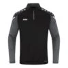 Jako - Ziptop Performance - Black Football Shirt Men -Shorts Poloshirts Geschaft 8622 804