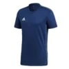 Adidas - Core 18 Jersey - Blaues Fußballtrikot 2 Adidas - Core 18 Jersey - Blaues Fußballtrikot -Shorts Poloshirts Geschaft CV3450 41286