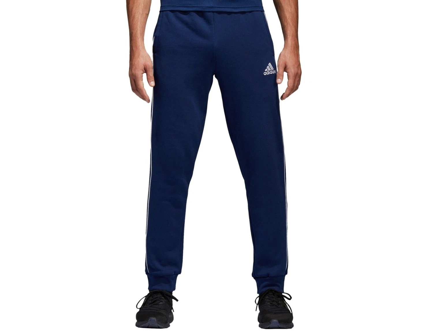 Adidas - Core 18 Sweat Pant - Blaue Jogginghose 4 Adidas - Core 18 Sweat Pant - Blaue Jogginghose – Bild 2
