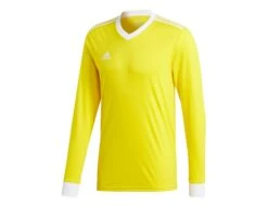 Adidas - Tabela 18 LS Jersey - Gelbes Langarmtrikot