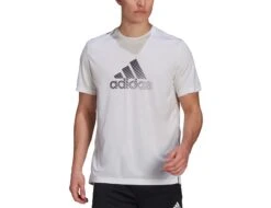 Adidas - Activated Tech AEROREADY Tee - Weißes Sportshirt