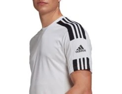 Adidas - Squadra 21 Jersey SS - Weißes Fußballtrikot -Shorts Poloshirts Geschaft GN5723 46205 5