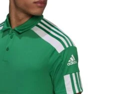 Adidas - Squadra 21 Polo - Grünes Sportshirt -Shorts Poloshirts Geschaft GP6430 45935 3
