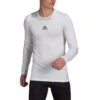 Adidas - Techfit Long Sleeve Top - Kompressionsshirt Weiß -Shorts Poloshirts Geschaft GU7334 46528