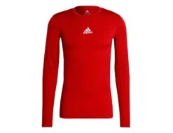Adidas - Techfit Long Sleeve Top - Kompressionsshirt Rot -Shorts Poloshirts Geschaft GU7336 46529 4