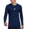 Adidas - Techfit Long Sleeve Top - Kompressionsshirt Blau -Shorts Poloshirts Geschaft GU7338 46530