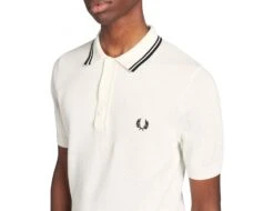 Fred Perry - Twin Tipped Knitted Shirt - Poloshirt Herren -Shorts Poloshirts Geschaft K8500 129 44143 3 1