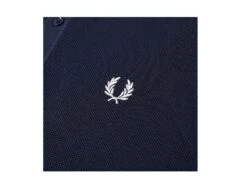 Fred Perry - Twin Tipped Knitted Shirt - Blaues Poloshirt -Shorts Poloshirts Geschaft K8500 E97 44099 3 1