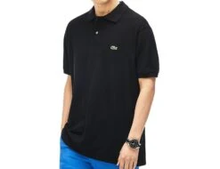 Lacoste - Classic Piqué Polo - Schwarzes Poloshirt