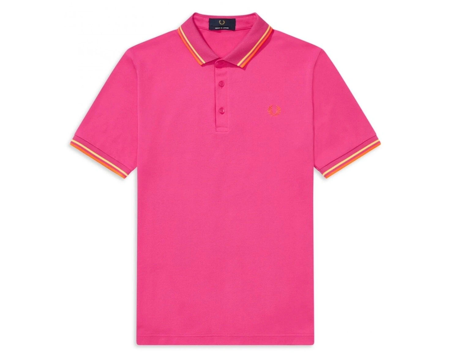 Fred Perry - Made In Japan Pique Shirt - Poloshirt Pink 4 Fred Perry - Made In Japan Pique Shirt - Poloshirt Pink – Bild 2
