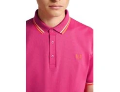 Fred Perry - Made In Japan Pique Shirt - Poloshirt Pink 9 Fred Perry - Made In Japan Pique Shirt - Poloshirt Pink -Shorts Poloshirts Geschaft M102 892 44003 3 1