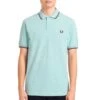 Fred Perry - Twin Tipped Shirt - Hellblaues Poloshirt -Shorts Poloshirts Geschaft M3600 275 45786 4