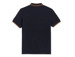 Fred Perry - Twin Tipped Shirt - Dunkelblaues Poloshirt -Shorts Poloshirts Geschaft M3600 M68 45791 2 1