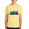 Fred Perry - Mixed Graphic T-shirt - Gelbes T-Shirt -Shorts Poloshirts Geschaft M8623 I27 44035 4