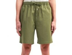 Fred Perry - Drawstring Twill Short - Grüner Short