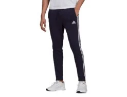 Adidas - Essential Tapered Cuff 3S Pants - Blaue Sweathose