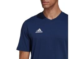 Adidas - Entrada 22 T-Shirt - Blue Sport Shirt -Shorts Poloshirts Geschaft adidas hc0450b