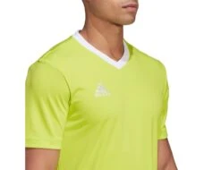 Adidas - Entrada 22 Jersey - Yellow Football Shirt -Shorts Poloshirts Geschaft adidas hc5077b