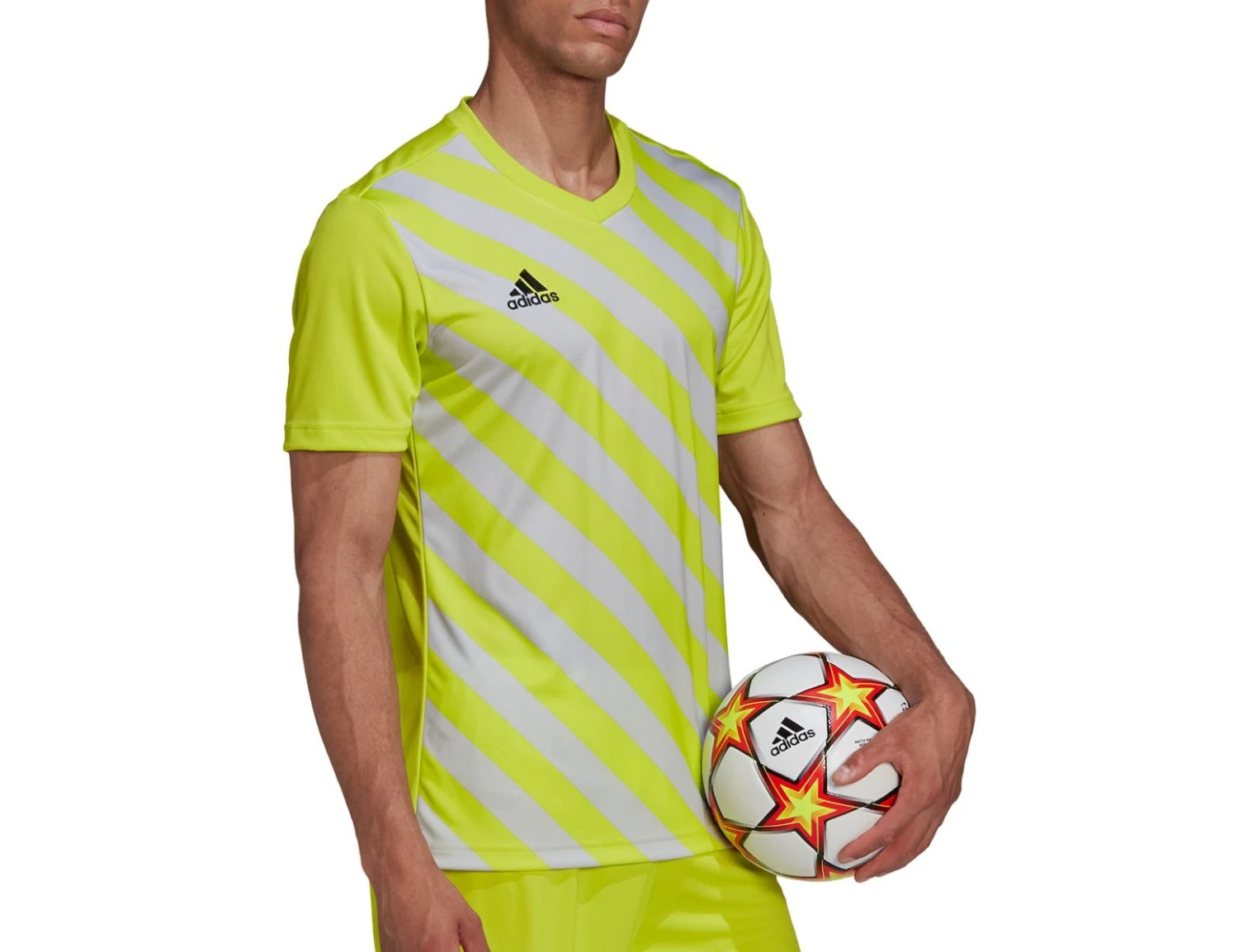 Adidas - Entrada 22 GFX Jersey - Green Jersey 3 Adidas - Entrada 22 GFX Jersey - Green Jersey
