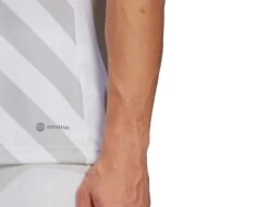 Adidas - Entrada 22 GFX Jersey - Weißes Fußballtrikot -Shorts Poloshirts Geschaft adidas hf0129c