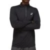 Asics - Core Long Sleeve 1/2 Zip Top - Running Short Sleeve -Shorts Poloshirts Geschaft asics 2011c333 001