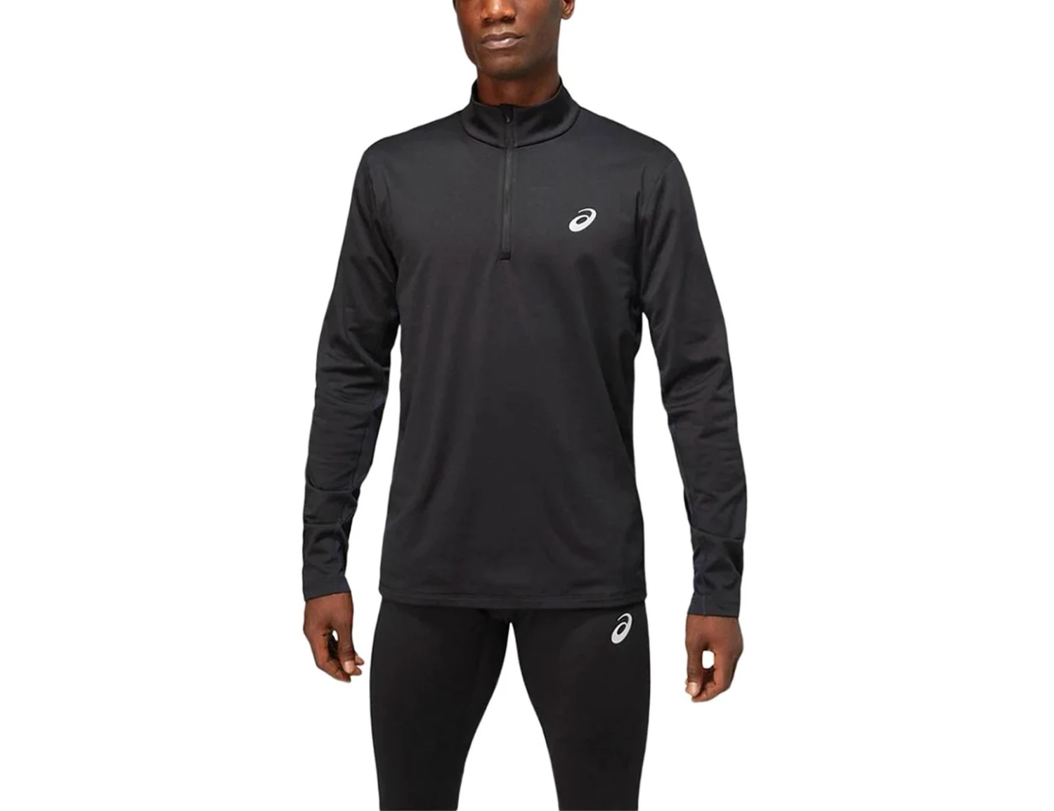 Asics - Core LS 1/2 Zip Winter Top - Schwarzes Sportshirt 3 Asics - Core LS 1/2 Zip Winter Top - Schwarzes Sportshirt