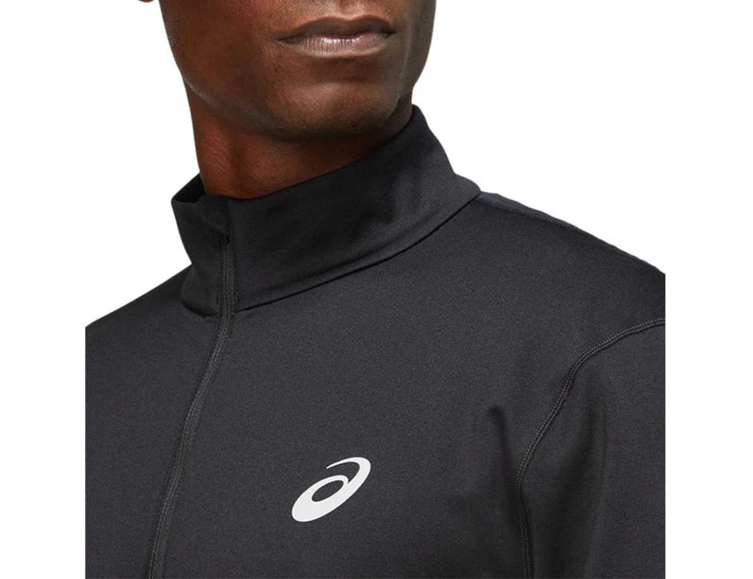 Asics - Core LS 1/2 Zip Winter Top - Schwarzes Sportshirt 6 Asics - Core LS 1/2 Zip Winter Top - Schwarzes Sportshirt – Bild 4