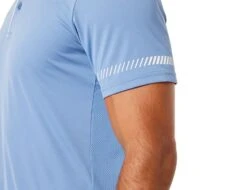 Asics - Court Polo Shirt - Men's Polo Blue -Shorts Poloshirts Geschaft asics 2041a138 403d
