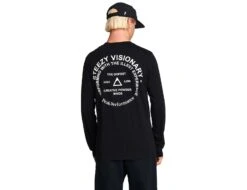 Peak Performance - Seasonal Patch Longsleeve - Black Longsleeve -Shorts Poloshirts Geschaft g75505020f