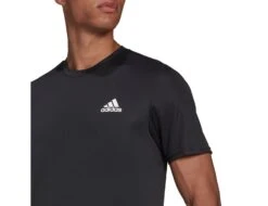 Adidas - Designed 4 Movement Tee - Men Black Sport Shirt -Shorts Poloshirts Geschaft hf7214b