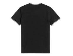 Fred Perry - Twin Tipped T-Shirt - Men's T-Shirt Black -Shorts Poloshirts Geschaft m1588 102d