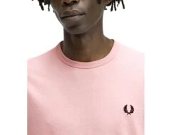 Fred Perry - Ringer T-Shirt - Pink T-Shirt Men -Shorts Poloshirts Geschaft m3519 r51c 1