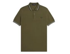 Fred Perry - Twin Tipped Shirt - Polo Shirt In Green