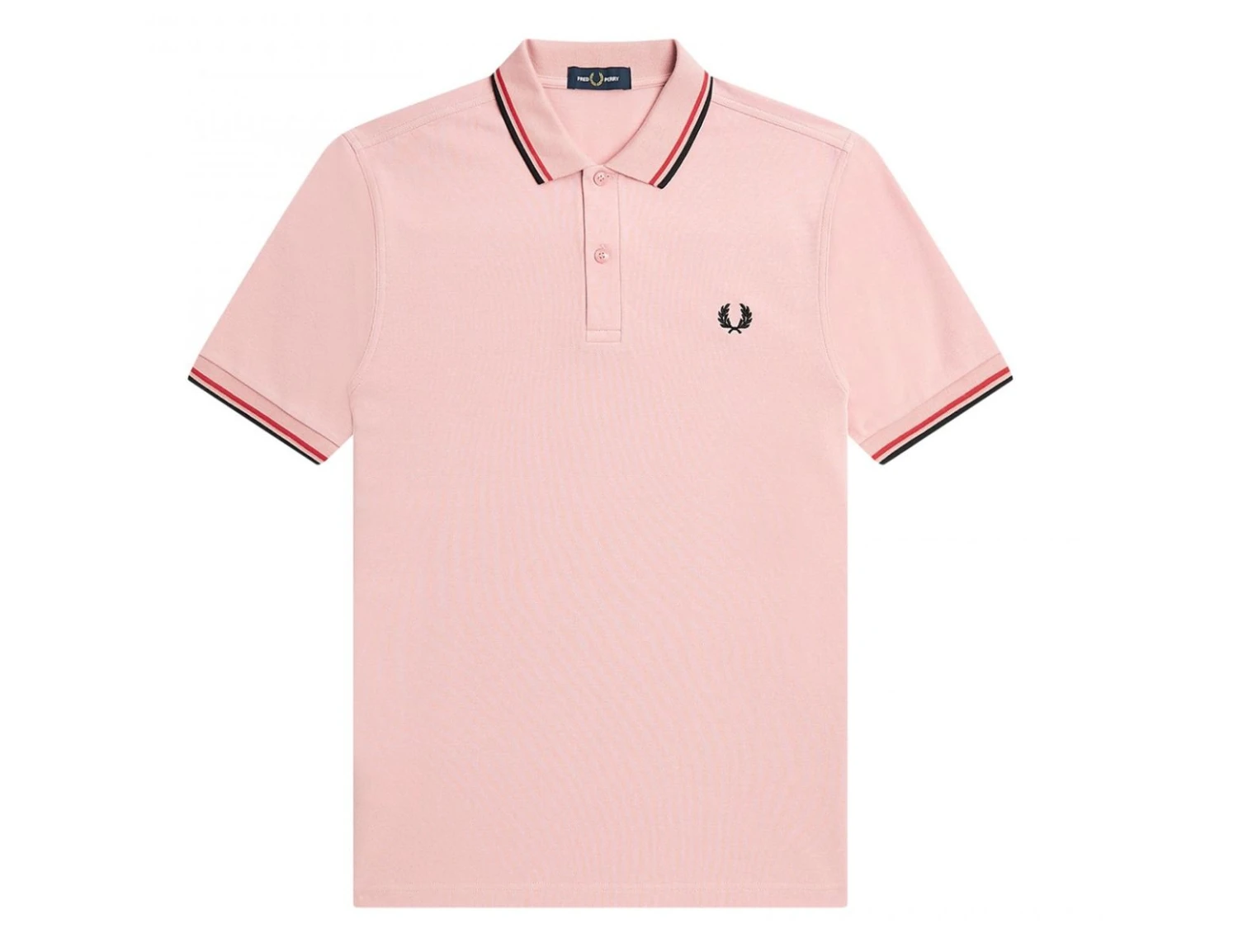 Fred Perry - Twin Tipped Shirt - Pink Polo Shirt Men 3 Fred Perry - Twin Tipped Shirt - Pink Polo Shirt Men