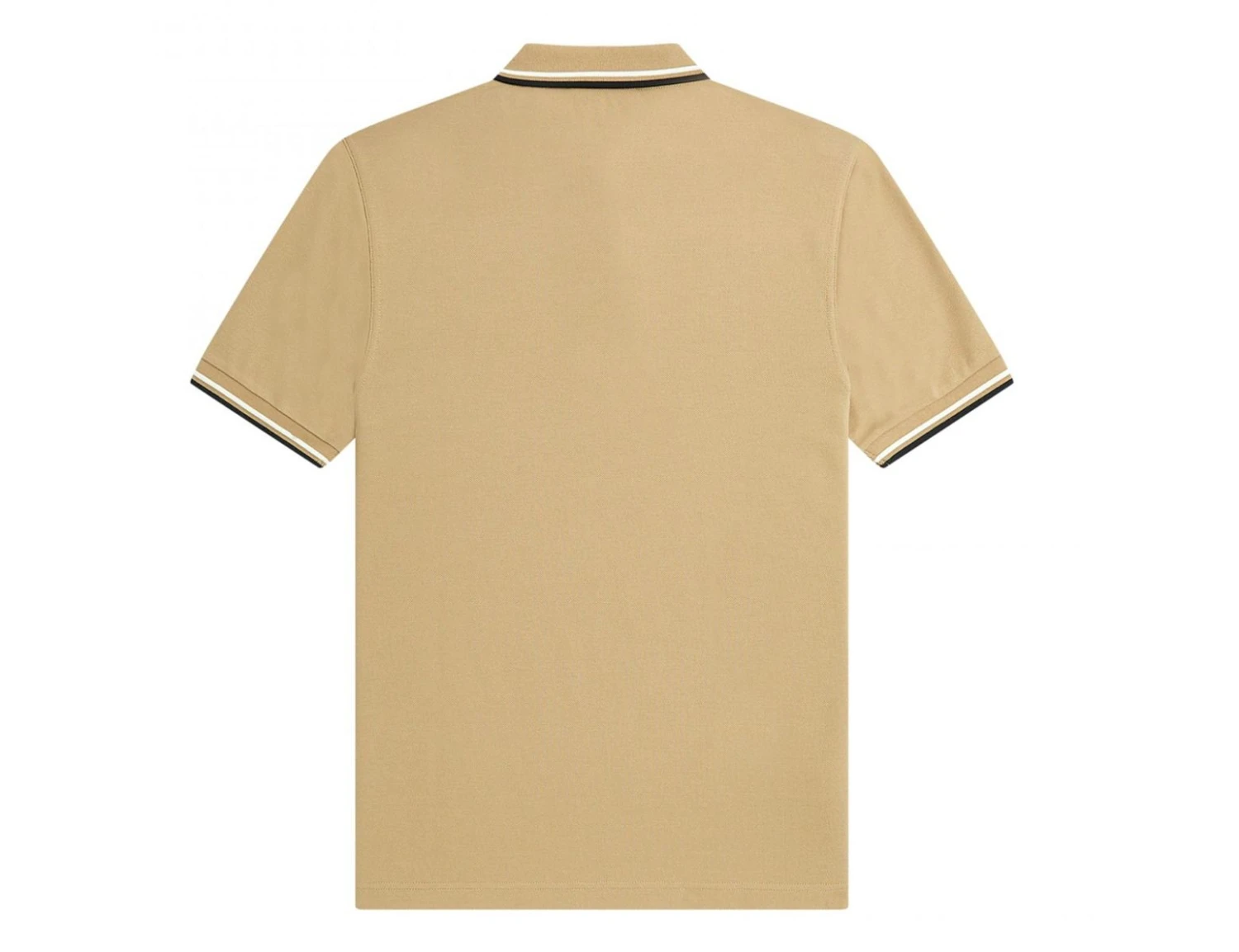 Fred Perry - Twin Tipped Shirt - Beige Polo Shirt 4 Fred Perry - Twin Tipped Shirt - Beige Polo Shirt – Bild 2