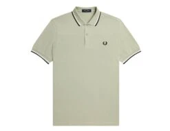Fred Perry - Twin Tipped Shirt - Green Polo Shirt