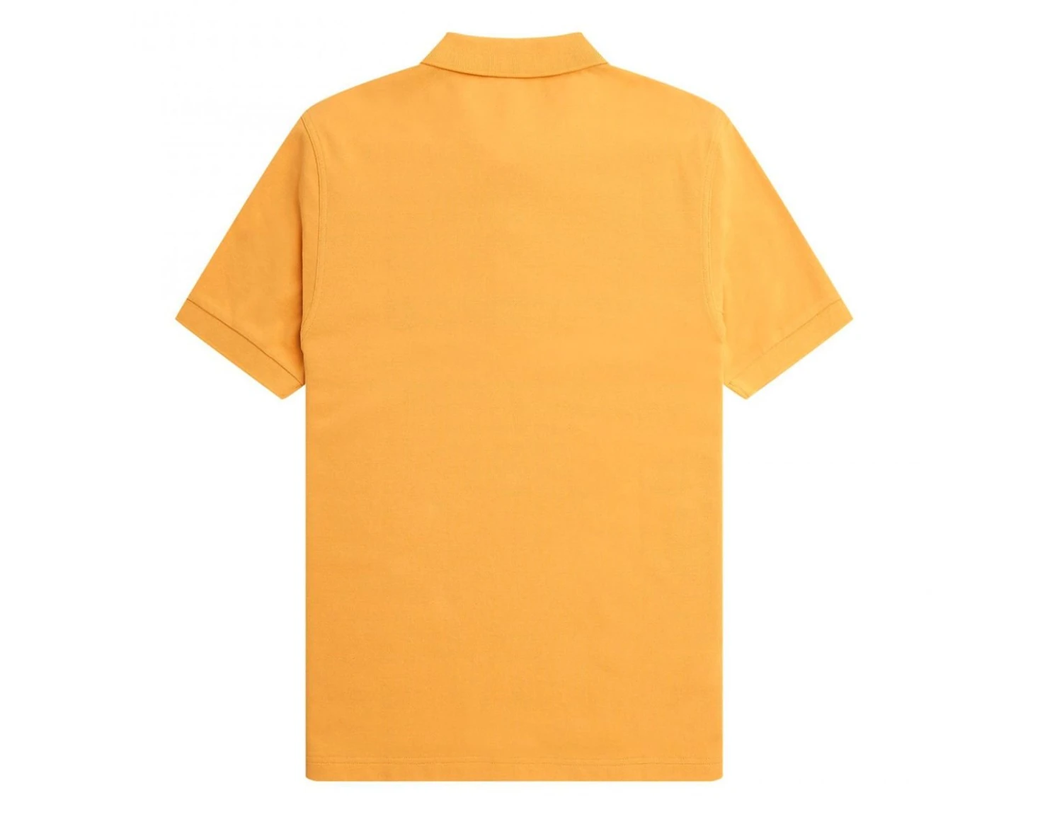 Fred Perry - Plain Shirt - Cotton Polo Shirt Yellow 4 Fred Perry - Plain Shirt - Cotton Polo Shirt Yellow – Bild 2