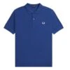 Fred Perry - Plain Shirt - Cobalt Blue Polo Shirt -Shorts Poloshirts Geschaft m6000 r31 1