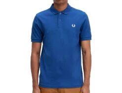 Fred Perry - Plain Shirt - Cobalt Blue Polo Shirt 8 Fred Perry - Plain Shirt - Cobalt Blue Polo Shirt -Shorts Poloshirts Geschaft m6000 r31b 1