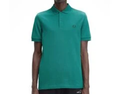 Fred Perry - Plain Shirt - Mint Colored Polo Shirt 8 Fred Perry - Plain Shirt - Mint Colored Polo Shirt -Shorts Poloshirts Geschaft m6000 r35b