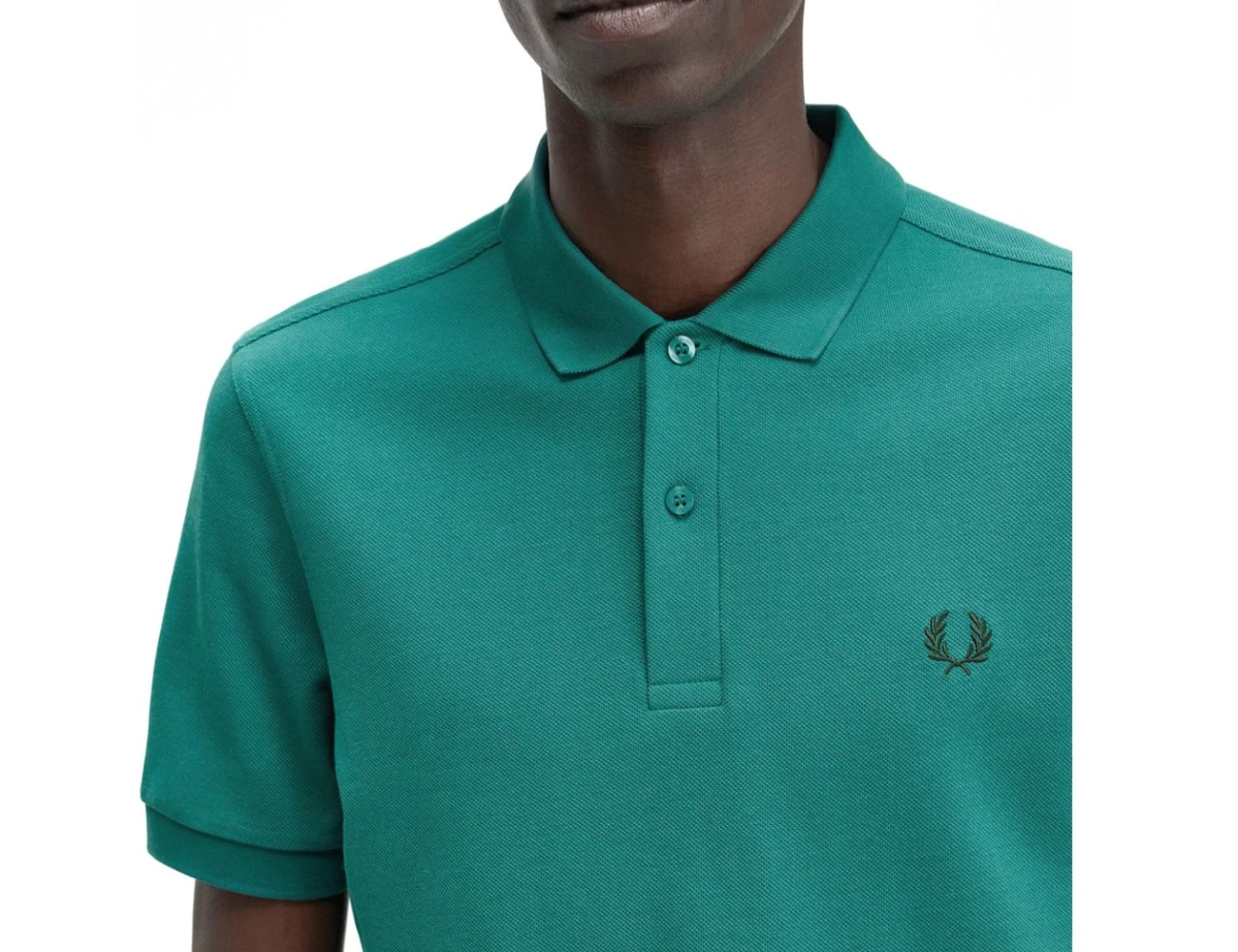 Fred Perry - Plain Shirt - Mint Colored Polo Shirt 6 Fred Perry - Plain Shirt - Mint Colored Polo Shirt – Bild 4